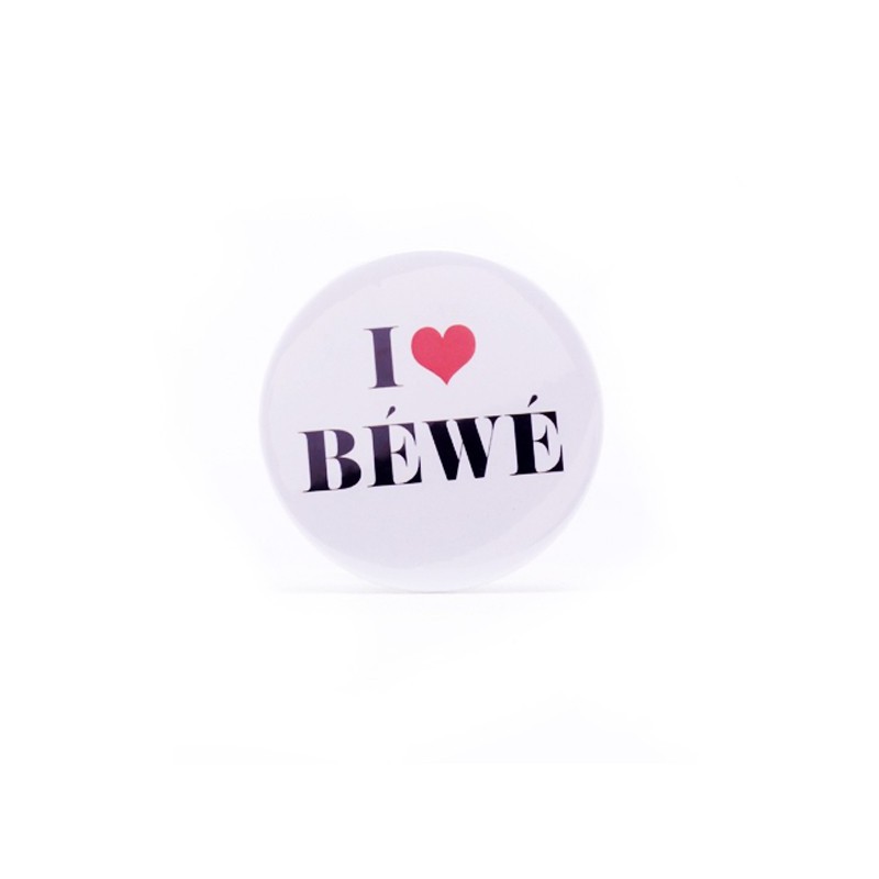 Badge I love Béwé