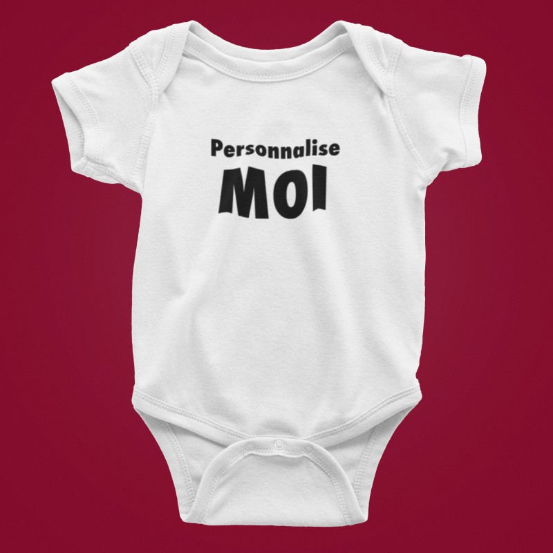 body bébé personnalisé belgique