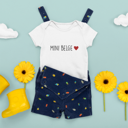 Body bébé Mini Belge