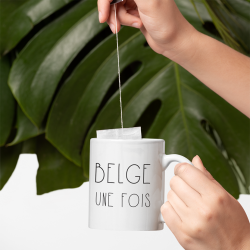 Mug Belge une fois –...