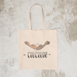 Tote bag Coucoude
