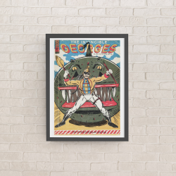 Poster encadré 50x70...