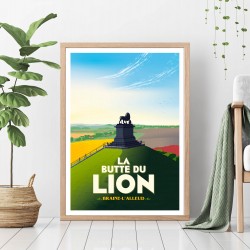 Poster La Butte du Lion