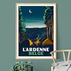 Poster L'Ardenne Belge