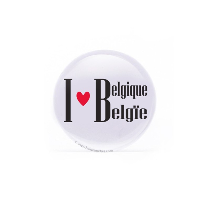 Magnet I love Belgique/België
