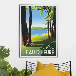 Poster Lacs de l'Eau d'Heure