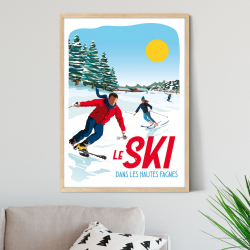 Poster Le Ski dans les...