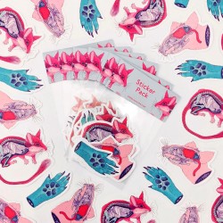 Stickers Lérot - Ophélie Lhuire