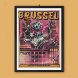 Poster A3 Brussel Atomisator