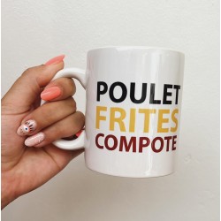 Mug Poulet frites compote
