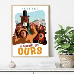 Poster Carnaval des ours