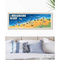 Poster De Belgische kust -...