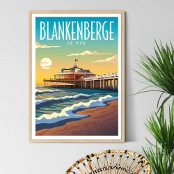 Poster Blankenberge