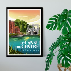 Poster Canal du centre