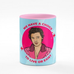 Mug Harry Style - pink