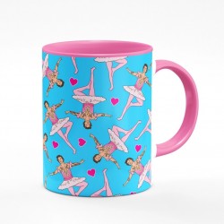 Mug Dancing Harry Style - pink