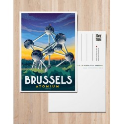 Carte postale Atomium