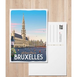 Carte postale Grand Place...