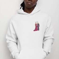 Sweat à capuche Si si la...