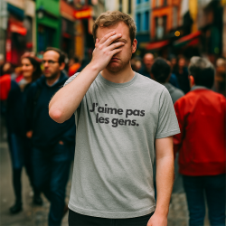 T-shirt UNISEX J'aime pas...