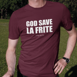 T-shirt God save la frite
