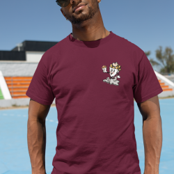 T-shirt Happy fries - coeur