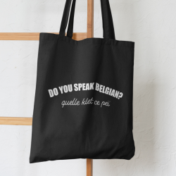 Tote bag Do you speak...