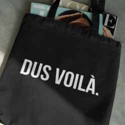 Tote bag Dus voilà