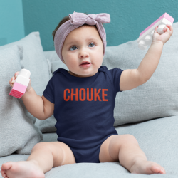 Body bébé Chouke - rouge