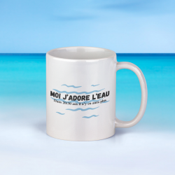 Mug JCVD - J'adore l'eau