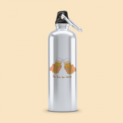 Gourde Une bière deux tartines