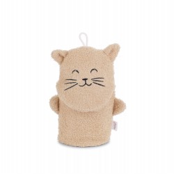 Gant de toilette Chat