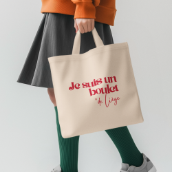 Tote bag "Je suis un boulet...