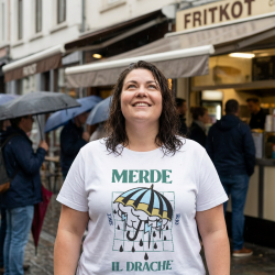 T-shirt "MERDE il drache !"...