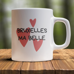 Tasse Bxl ma belle coeur