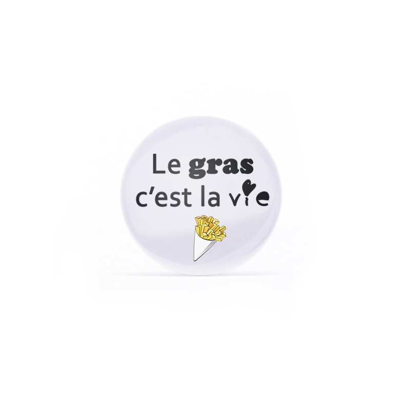 Miroir Le gras c'est la vie